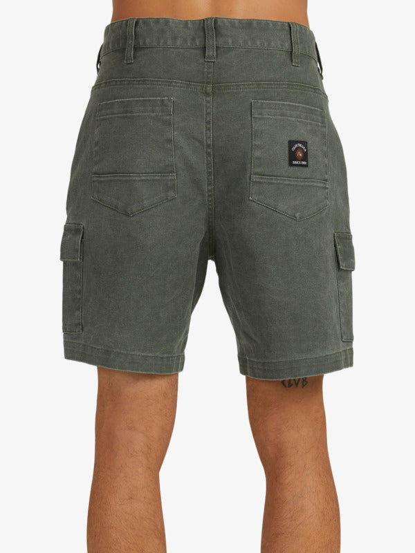 Quiksilver Crowded Cargo Short Thyme Out There Surf