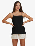 Roxy Heart Its Racing Strappy Top - Anthracite
