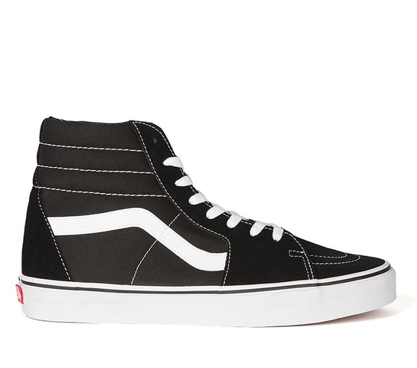Vans SK8 Hi Old Skool - Black/Black/White