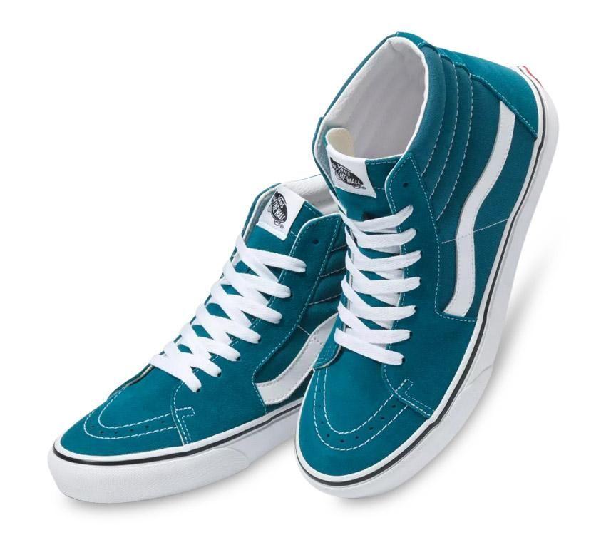 Coral high sales top vans